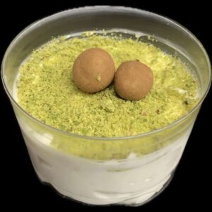 TARTA DE QUESO PISTACHO Y FRAMBUESA